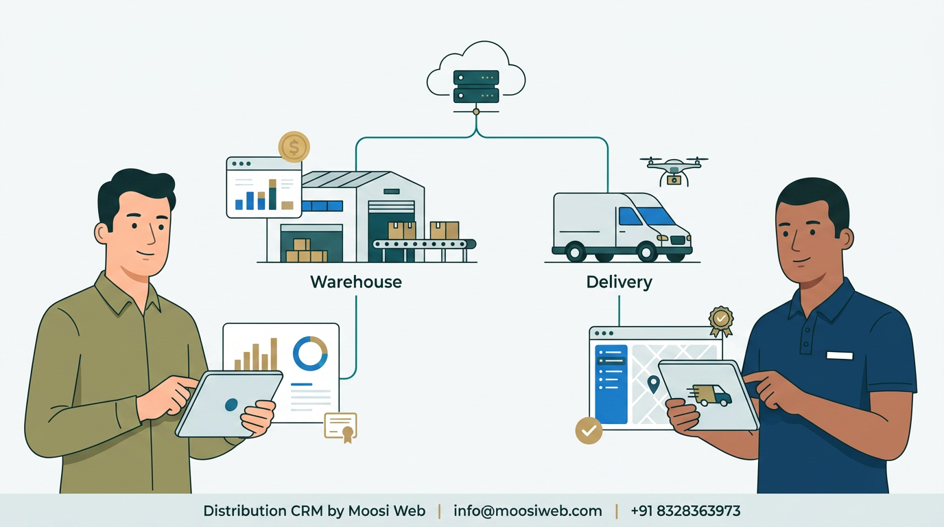 Distribution CRM for B2B Wholesale Account Management — case study featured image