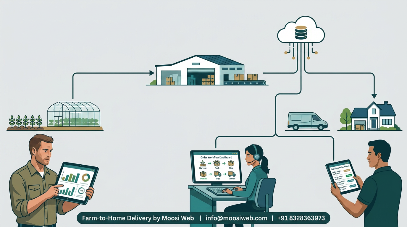 Farm-to-Home Delivery Marketplace for Scheduled Drops featured image