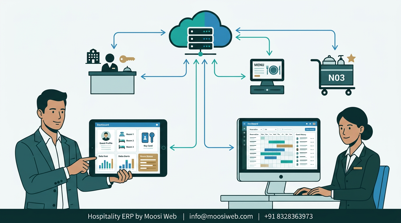 Hospitality ERP for Central Kitchen and Outlet Coordination — case study