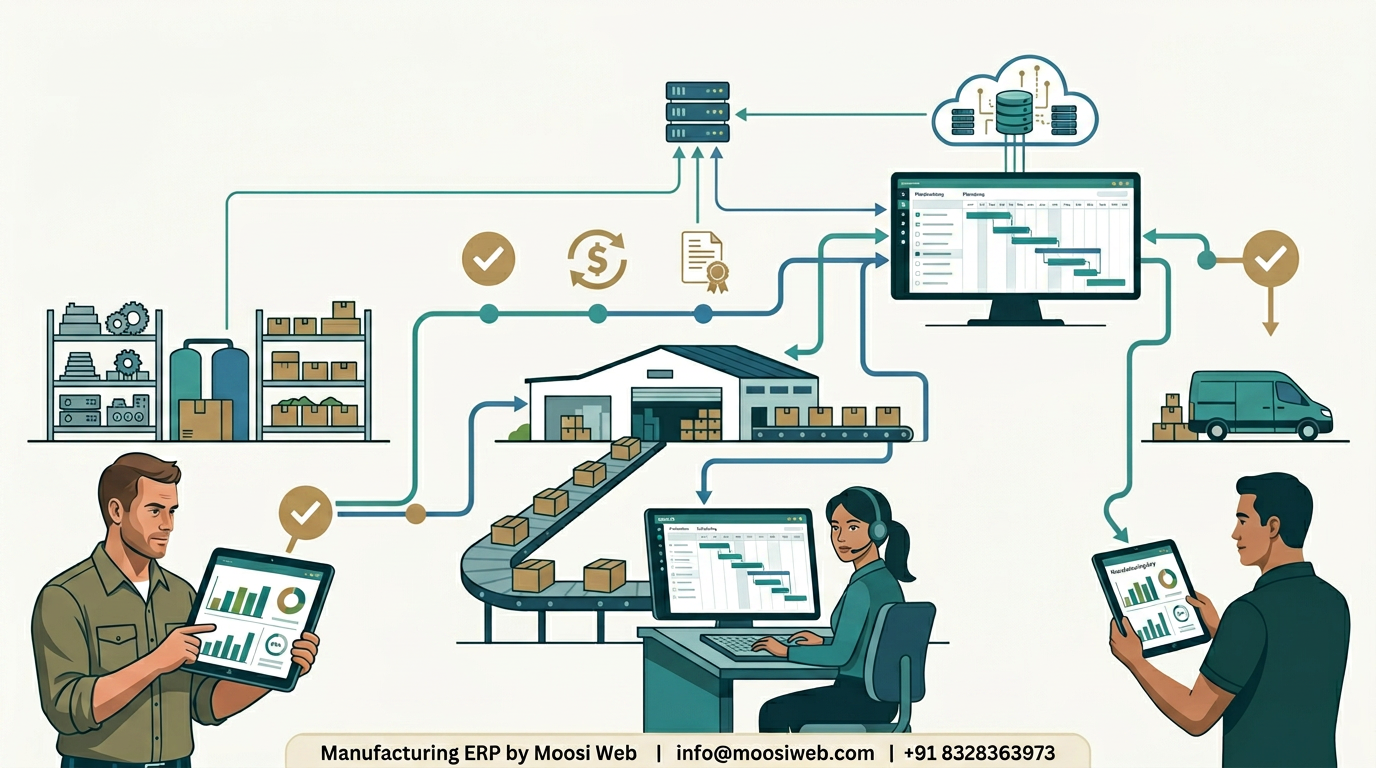 Manufacturing ERP for QA, Rework, and Compliance Logs featured image