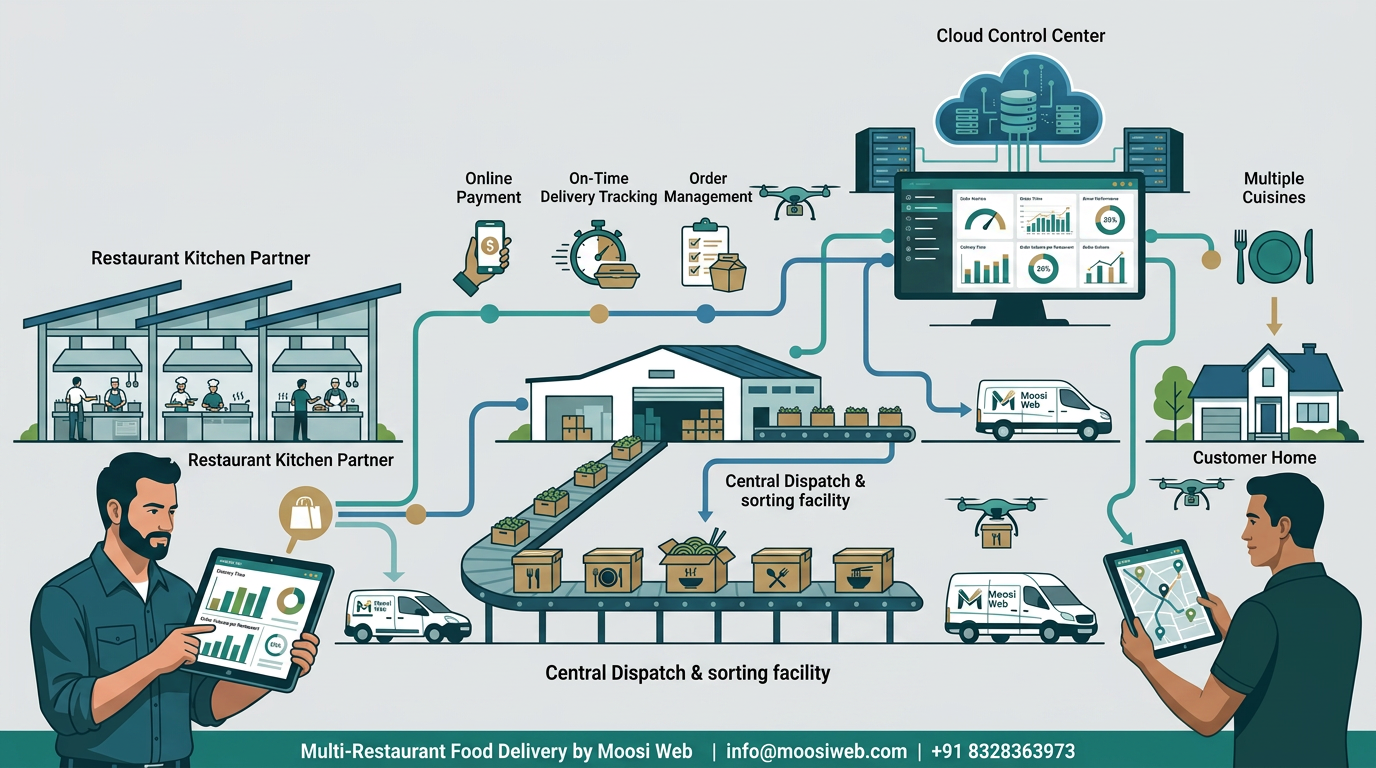 Multi-Restaurant Food Delivery Platform Buildout featured image