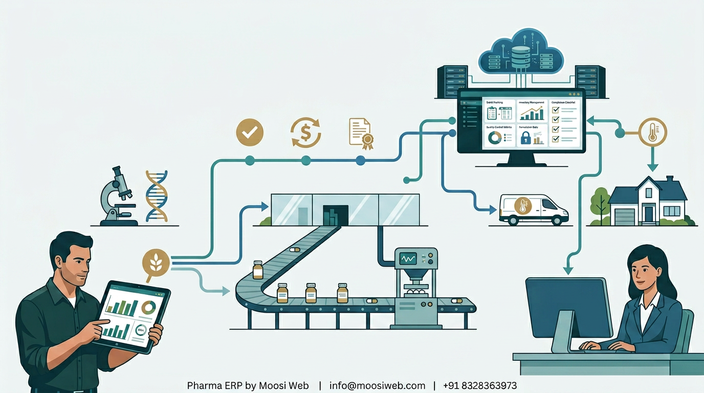 Pharma ERP for Batch Traceability and Documentation Discipline — case study