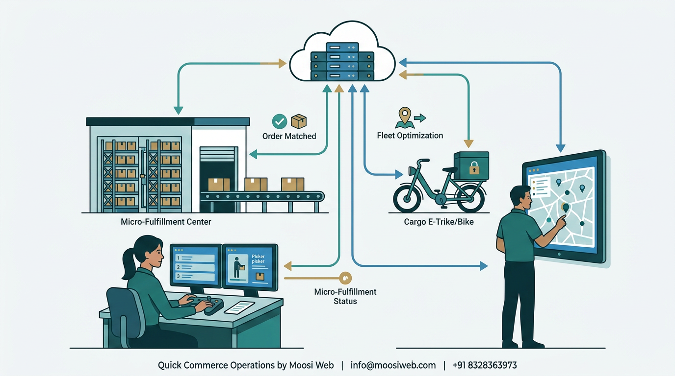 Quick Commerce Dark Store Operations Platform featured image