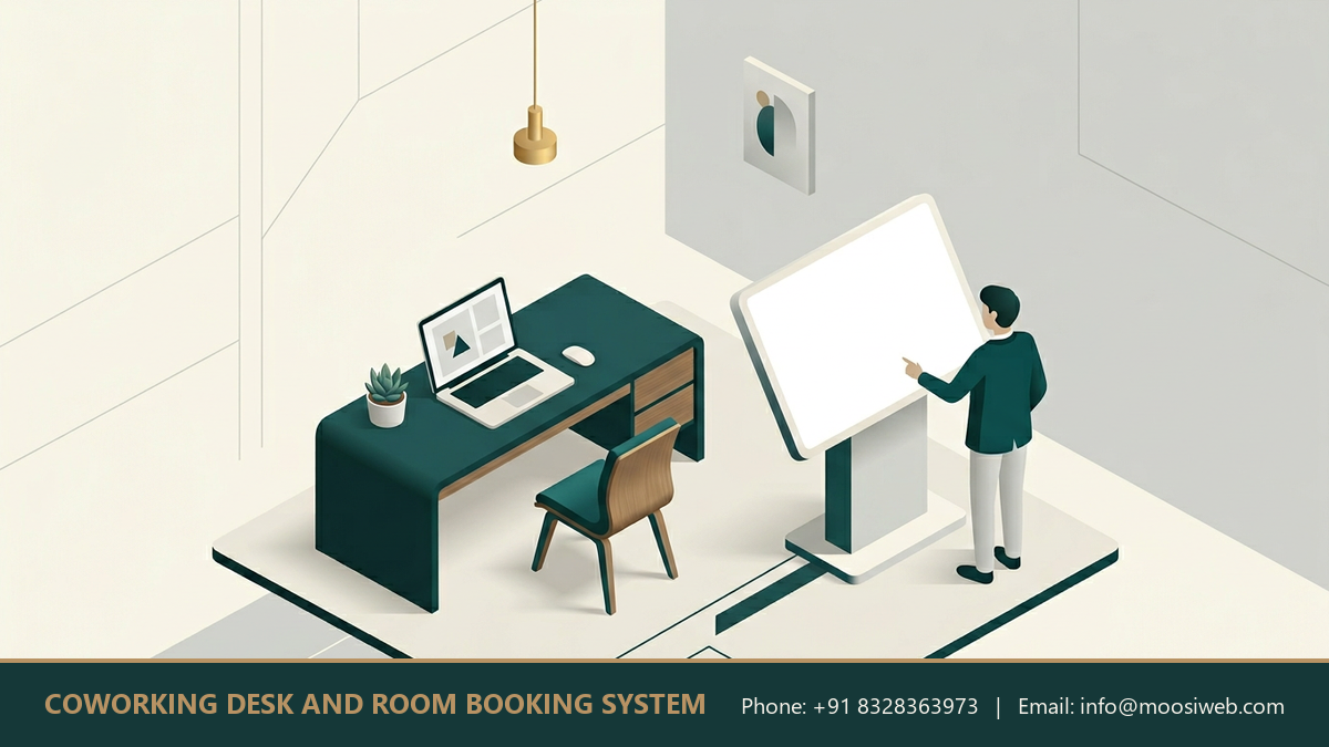 Coworking Desk and Room Booking System product image